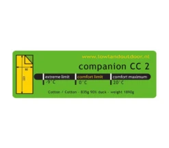 Lowland Companion Cc2 Slaapzak -Outdoor Kampeerartikelen Winkel 3244709 8718627780305 3