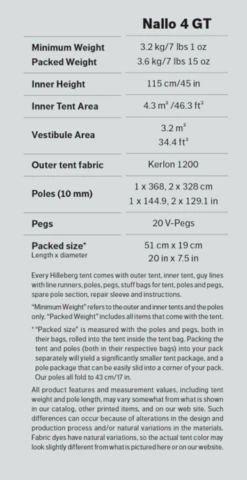 Hilleberg Nallo 4 Gt Trekkerstent -Outdoor Kampeerartikelen Winkel 3565019 77467 hilleberg nallo 4 gt trekkerstent 30