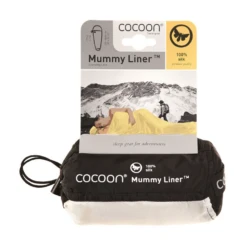 Cocoon Mummyliner Silk, Natural Silk Lakenzak