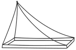 Cocoon Mosquito Net Travel Ultralight Single Klamboe -Outdoor Kampeerartikelen Winkel 3639312 799696115739 3