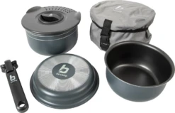 Bo-Camp - Pannenset - Trekking - 5-Delig - Aluminium Pan