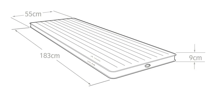 Vaude Hike 9 M Slaapmat 4 Vaude Hike 9 M Slaapmat - Afbeelding 2