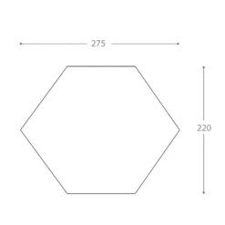 Nigor Footprint Wickiup 3 Grondzeil -Outdoor Kampeerartikelen Winkel 4381683 8717962008365 2