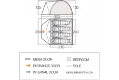 Vango Alpha 400 Bijzettent Showmodel -Outdoor Kampeerartikelen Winkel 5670824 1000000081732 1