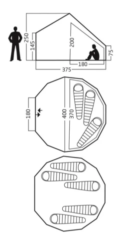 Nordisk Asgard 12.6 Familietent -Outdoor Kampeerartikelen Winkel 7455273 5703384028718 4