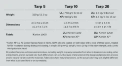 Hilleberg 10 Ul Tarp -Outdoor Kampeerartikelen Winkel 7536075 0787421355819 2