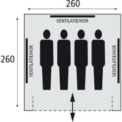 Safarica Sioux 260 Tipitent -Outdoor Kampeerartikelen Winkel 7571181 8717437039573 4