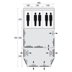 Bardani Royal Prestige Alu 400 Rsc Familietent -Outdoor Kampeerartikelen Winkel 7744105 8717437041569 10
